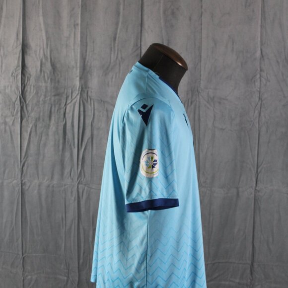 Halifax Wanderers Jersey - 2019 Home Jersey by Macron - Men's Medium - Picture 6 of 8